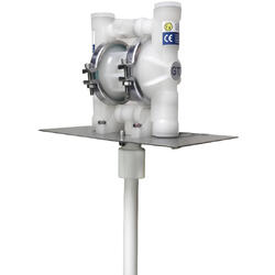 Пневматический бочковой мембранный насос GEMATECH GT1-D25-K