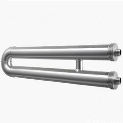 Регистры отопления двухрядные РЗЭ-2x108x2.0-7000 мм